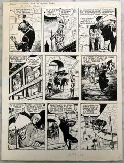 No Reserve - Sirius | No Reserve - Sirius - Planche originale - Les Timour T23 - L’Or du gouffre - (1968) | Catawiki