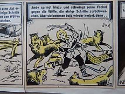 Wirel (Vandersteen, Willy / Verschuere, Karel) | Wirel (Vandersteen, Willy / Verschuere, Karel) - Bessy 2 - De laatste diligence - Originele pagina - (1954) | Catawiki