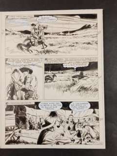 Giovanni Ticci, G.L. Bonelli | Giovanni Ticci, G.L. Bonelli Tavola Originale "Cheyennes" - (1973) | Catawiki