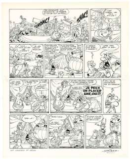 Albert Uderzo - ASTÉRIX, LES LAURIERS DE CÉSAR (T.18), DARGAUD 1972