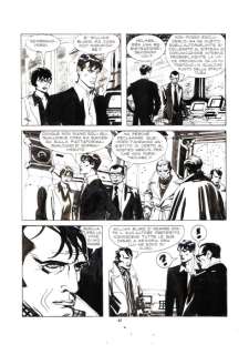 Nicola Mari - | Nicola Mari - 2x Tavola Originale - Dylan Dog Speciale n. 13 - "Goliath" - (1999) | Catawiki