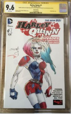 Frank Miller Harley Quinn #1 Sketch Cover CGC 9.6 | Raremarq
