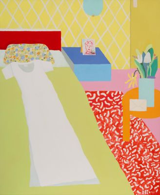 Agnès Hostache | 2025 - La robe et Jacques | Huberty Breyne Gallery