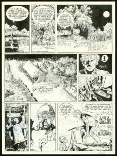 Christian Rossi - Planche originale n°28 - L‘Alligator blanc - Une Aventure de Jim Cutlass