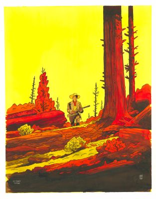 Brüno | 2025 - La forêt rouge | Huberty Breyne Gallery