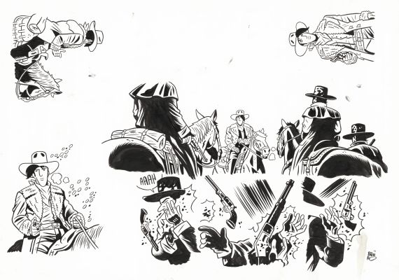 Brüno | Lucky Luke, 2025 - Dakota 1880 | Huberty Breyne Gallery