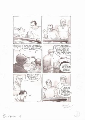 Etienne Davodeau | 2011 - Les ignorants | Huberty Breyne Gallery