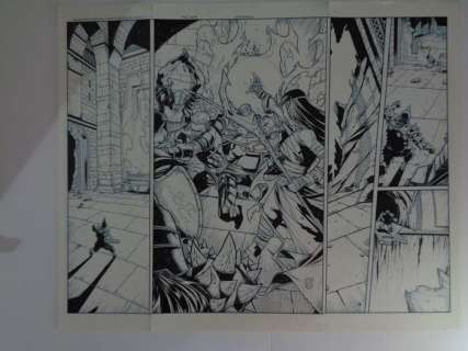 Padilla, Agustin - Padilla, Agustin - Original page - Dungeons & Dragons - The legend of Drizzt