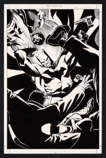 Roger Robinson, John Floyd - Original Art from Batman Gotham Knights #21 (2001) Page 15 Pencils by Roger Robinson, Inks by John Floyd