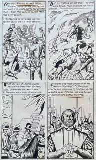 Jack Kirby | The World Around Us #32 - For Gold and Glory - Jack Kirby - Vintage page ’Omens of Evil’ - Exemplaire unique - (1961) | Catawiki