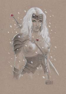 Giuseppe de Luca | Pin Up - G. De Luca - original artwork - Page volante - Exemplaire unique | Catawiki