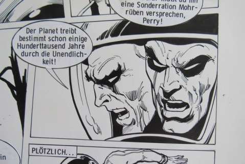 Belardinelli, Massimo - Belardinelli, Massimo - original page "Perry Rhodan" - (1971)