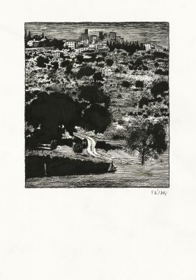 Frédéric Pajak | Sans titre, 3 - Encre de Chine, plume et pinceau sur papier | Huberty Breyne Gallery
