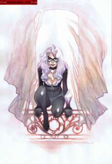 Olivier Coipel - Covers / Pinups Issue Black Cat # 02 Page Cover