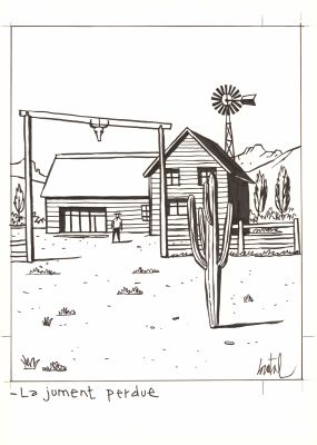 Loustal | Simenon, 2026 - La jument perdue | Huberty Breyne Gallery