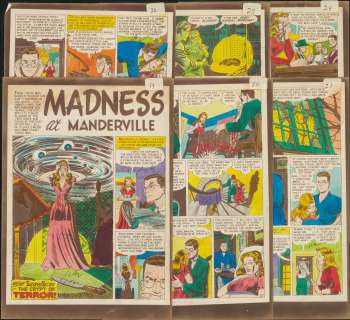 Kurtzman - MADNESS AT MANDERVILLE, THE CRYPT OF TERROR #18, EC (1950) | Russ Cochran