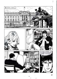 Nicola Mari - | Nicola Mari - Tavola Originale - Dylan Dog Speciale n. 23 "l’angelo caduto" - (2009) | Catawiki