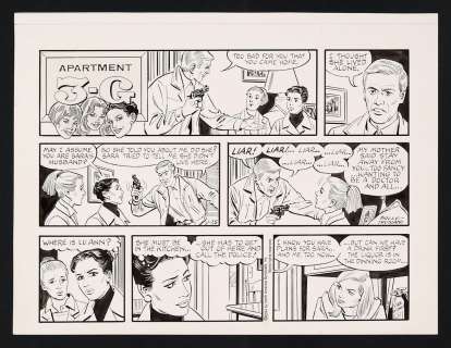 Original Art for the Apartment 3-G Comic Strip (1/25/04 and 5/13/07) by Frank Bolle | mycomicshop.com