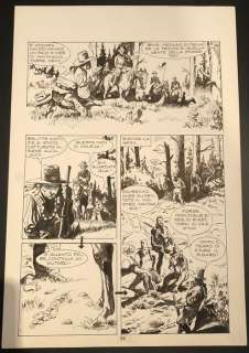 Ivo Milazzo | Ivo Milazzo - tavola originale - Ken Parker #3 - (1976) | Catawiki