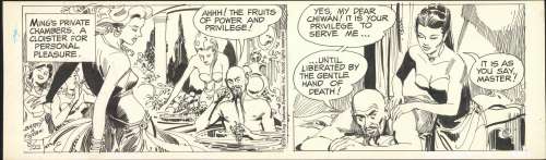 Barry & Fujitani - FLASH GORDON, Daily Art (8/22/1979) | Russ Cochran