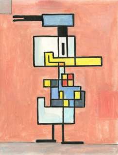 Tony Fernandez | Donald Duck Inspired By Paul Klee’s Harmony of the Nordic Flora (1927) - Original Painting - Tony Fernandez Signed - Acrylic Art - Original Artwork - No Reserve | Catawiki