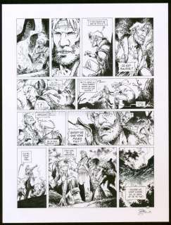 David Etien - Planche originale n°33 - L‘Emprise - La Quête de l‘Oiseau du Temps