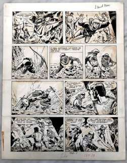 Sirius | Sirius - Planche originale - Les Timour T19 - Le Fils du Croisé - (1965/1966) | Catawiki