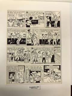 Studio Vandersteen - Paul Geerts | Studio Vandersteen / Paul Geerts - Originele pagina (p.19) Suske en Wiske - De goalgetter - (1990) | Catawiki