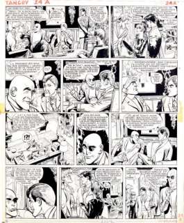 Jije (Joseph Gillain) | Jije Mission spéciale Planche originale à l’encre de chine n°24.&helli | Cornette de St Cyr