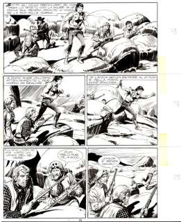 Gallieno Ferri - | Gallieno Ferri - Tavola Originale - Zagor n. 312 "l’orribile mutazione" - (1991) | Catawiki