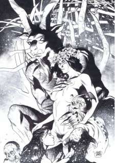 Rafa Vargas | Rafa Vargas - Original artwork "Goddes of love" - Page volante - Exemplaire unique | Catawiki