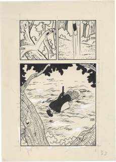 Fumio Hisamatsu Hand-drawn Manuscript Samurai Kid (fujimaru Of The Wind: The Childhood Of A Ninja - Shonen Ninja Kaze No Fujimaru) Bokura 1965 July Edition Appendix | Mandarake (Big Web)