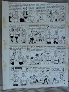 Jozef Van Hove (Pom) | Pom (Jozef van Hove) - Originele pagina (p,34) Piet Pienter en Bert Bibber 9 - Buldaarse Rapsodie - (1958) | Catawiki