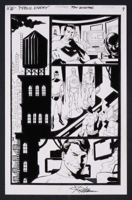 Ron Williams | Original Art from Big Bang Adventures #37 (2026) Page 9 Pencils and Inks by Ron Williams | mycomicshop.com