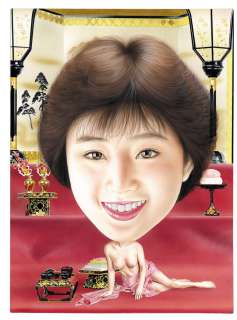 Rin Kakizaki Hand-Drawn Color Illustration "Hina Matsuri" | Mandarake (Big Web)