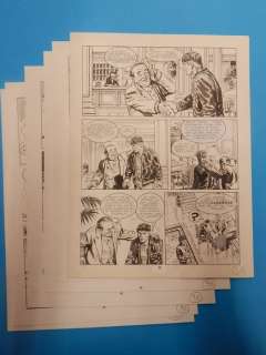 Fabio Valdambrini - | Fabio Valdambrini - 6x Tavola Originale - Mister No n. 305 "Sull’orlo dell’abisso" - (2000) | Catawiki