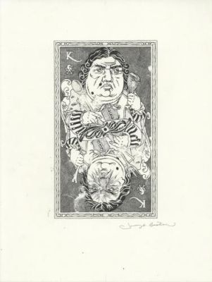 Jeremy Bastian | Illustration carte, King of birds | Galerie 9ème Art
