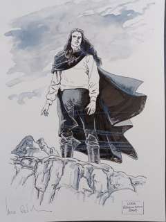 Luca Raimondo | Dampyr - Draka Maestro della Notte - Page volante - Exemplaire unique - (2009) | Catawiki