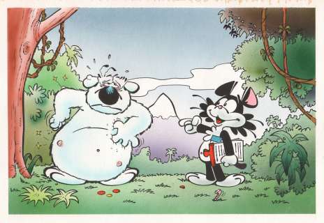 Dupa | Cubitus, illustration Ã  l’encre de Chine et Ã… | Millon