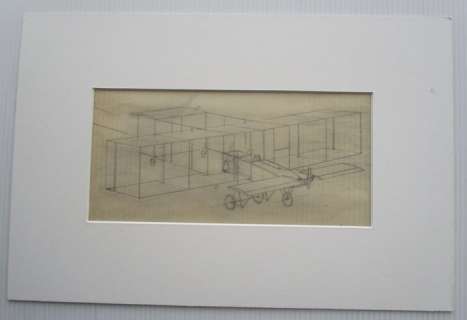 E.P. Jacobs | Tintin - originele tekening ontwerp Chromo - L’aviation 1 page 28 - (1954) | Catawiki