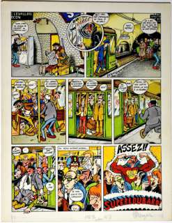 Margerin, Frank   (1952) | MARGERIN, Frank Planche originale d’une histoire en 4 pages :" SuperLo | Estim Nation