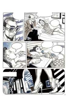 Giovanna Casotto | Selen - Tavola Originale Erotica - Giovanna Casotto - Page volante - Exemplaire unique - (1995) | Catawiki