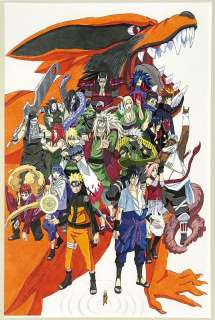 Masashi Kishimoto Color Reproduction Illustration "NARUTO" | Mandarake (Big Web)