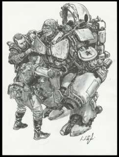 Karl Kopinski - Illustration originale