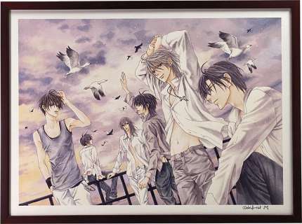 Hotaru Odagiri Autographed Color Reproduction Illustration "Transparent Shonen " | Mandarake (Big Web)