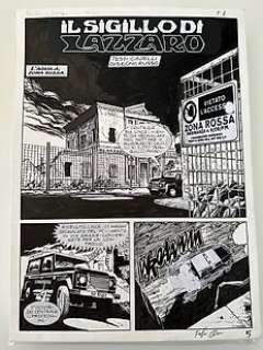 Russo, Fabrizio - Russo, Fabrizio - 94x tavole originali - episodio completo - Dampyr #155 - (2013)