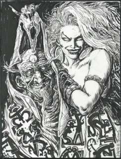 Pontet, Cyril | Pontet, Cyril - Dessin original en album - Chroniques de la Lune Noire - Intégrale T5 - (2023) | Catawiki