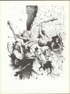 Frazetta - BUCK ROGERS, Print (1970s) | Russ Cochran