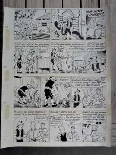 Pom (Jozef Van Hove) | Pom (Jozef van Hove) - Originele pagina (s.159-s.162) - Pieter Pienter en Bert Bibber 9 - Buldaarse Rhapsodie - (1958) | Catawiki