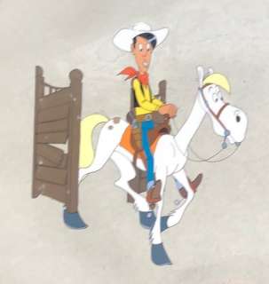 Morris & Studio Belvision | Lucky Luke - 3 Original Production Cels - "Daisy Town" - (1971) | Catawiki